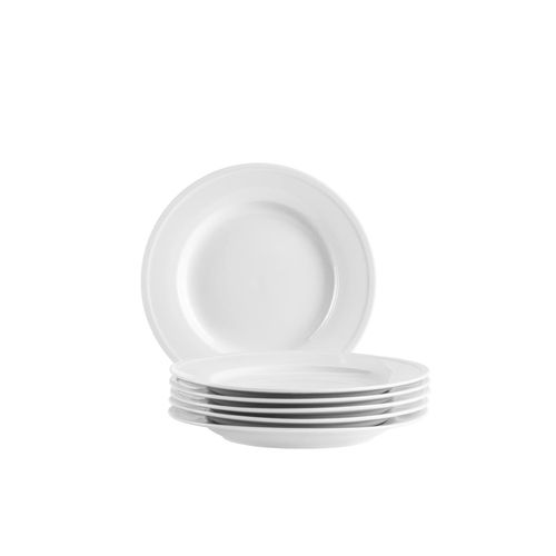 9010933026139 - Dessertteller Set Porzellan Arlona Weiß 9010933026139 - Dessertteller Set Porzellan Arlona Weiß
