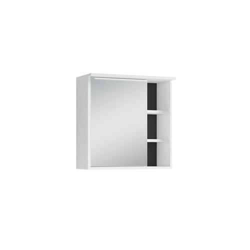 4251942250350 - Spiegelschrank WELLNESS Breite 60 cm weiß LED Beleuchtung 4251942250350 - Spiegelschrank WELLNESS Breite 60 cm weiß LED Beleuchtung