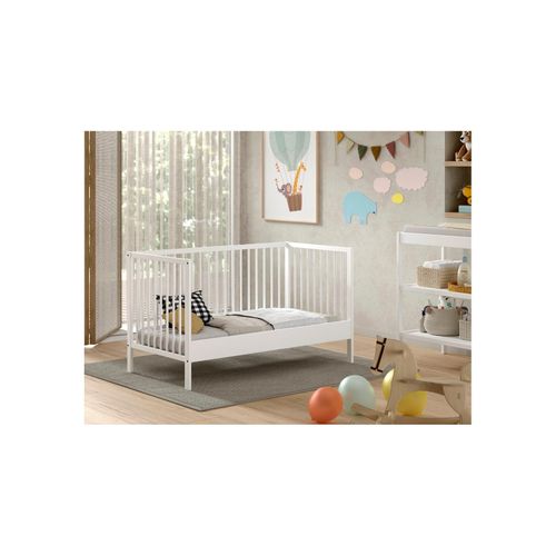 5420070242257 - DINO Baby- Juniorbett 70 x 140 cm höhenverst Lattenrost Buche massiv - versch Ausführungen - Weiß 5420070242257 - DINO Baby- Juniorbett 70 x 140 cm höhenverst Lattenrost Buche massiv - versch Ausführungen - Weiß