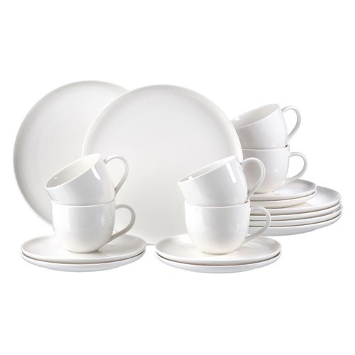 4006344411782 - Kaffeeservice RITZENHOFF & BREKER Geschirr-Set Service Skagen Geschirr-Sets Gr 18 tlg weiß Geschirr-Sets für 6 Personen im Scandic Style 18 Teile 4006344411782 - Kaffeeservice RITZENHOFF & BREKER Geschirr-Set Service Skagen Geschirr-Sets Gr 18 tlg weiß Geschirr-Sets für 6 Personen im Scandic Style 18 Teile