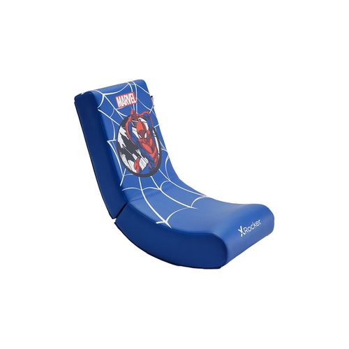 0094338211788 - X Rocker Marvel™ Spider-Man Floor Rocker Gaming-Bodensessel im Spiderman Design für Kinder & Jugendliche - blau