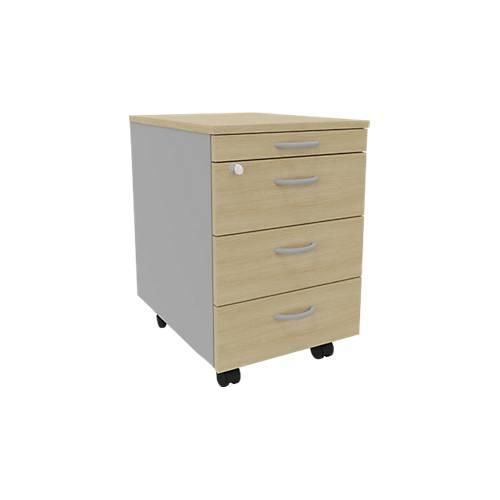 8029466046850 - Rollcontainer ARLON-OFFICE B 420 x T 560 x H 585 mm Eiche-Dekor 8029466046850 - Rollcontainer ARLON-OFFICE B 420 x T 560 x H 585 mm Eiche-Dekor