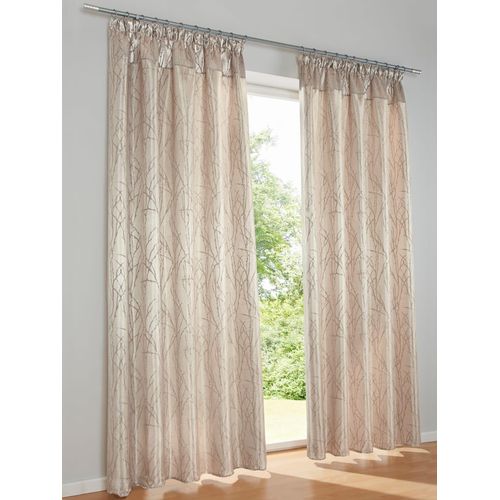 6930325718509 - Vorhang HEINE HOME Gardinen Gr 225 cm Multifunktionsband 140 cm beige (champagner) Übergardinen