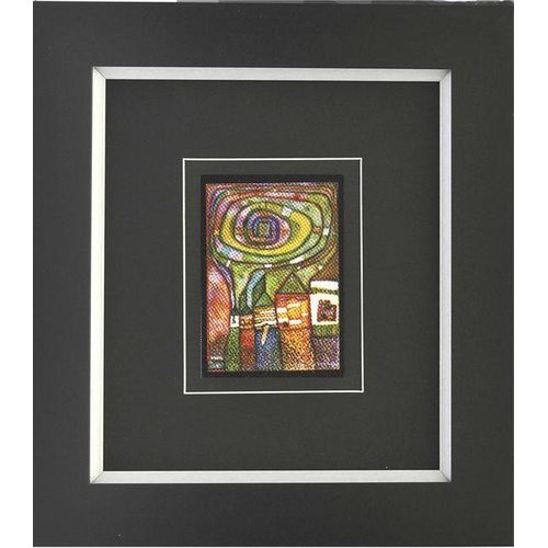 4260286493972 - Kunstdruck HUNDERTWASSER (BH 43x3850 cm) BH 43x3850 cm bunt Bild Gemälde Wandbild 4260286493972 - Kunstdruck HUNDERTWASSER (BH 43x3850 cm) BH 43x3850 cm bunt Bild Gemälde Wandbild