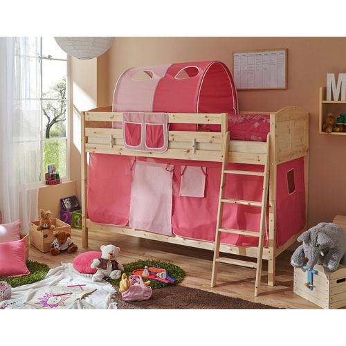 4251105957621 - TiCAA Etagenbett Erni Country Kiefer Natur 4251105957621 - TiCAA Etagenbett Erni Country Kiefer Natur