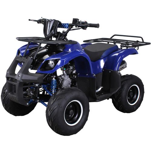 4056551022431 - Benzin-Kinderquad S-8 Farmer 125 ccm ATV Not-Aus-Leine Automatik Alarmanlage Scheibenbremse (Blau) 4056551022431 - Benzin-Kinderquad S-8 Farmer 125 ccm ATV Not-Aus-Leine Automatik Alarmanlage Scheibenbremse (Blau)
