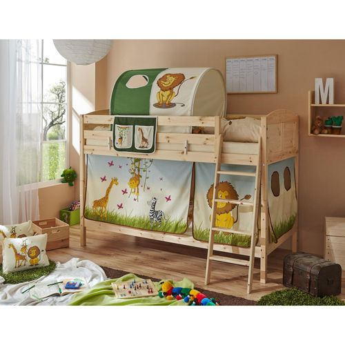 4251105957775 - TiCAA Etagenbett Erni Country Kiefer Natur 4251105957775 - TiCAA Etagenbett Erni Country Kiefer Natur