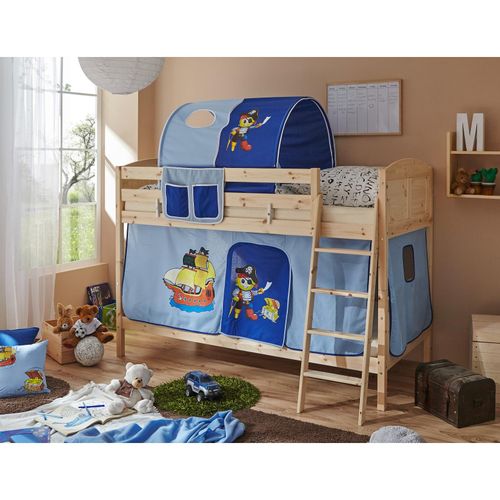 4251105957737 - TiCAA Etagenbett Erni Country Kiefer Natur 4251105957737 - TiCAA Etagenbett Erni Country Kiefer Natur