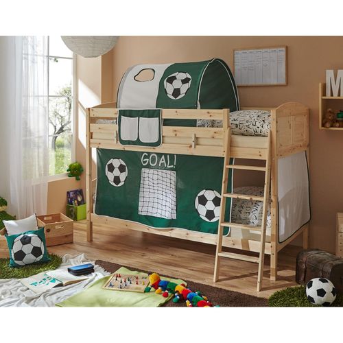 4251105957768 - TiCAA Etagenbett Erni Country Kiefer Natur