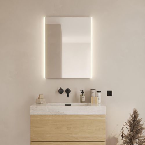 5705387012633 - Badspiegel LOEVSCHALL Lago Spiegel Bundle inkl Schminkspiegel Badezimmerspiegel weiß B H T 60cm x 75cm x 36cm x5 Kosmetikspiegel LED Beleuchtung Einstellbar Dänisches Design B60cm H75cm T36cm 5705387012633 - Badspiegel LOEVSCHALL Lago Spiegel Bundle inkl Schminkspiegel Badezimmerspiegel weiß B H T 60cm x 75cm x 36cm x5 Kosmetikspiegel LED Beleuchtung Einstellbar Dänisches Design B60cm H75cm T36cm