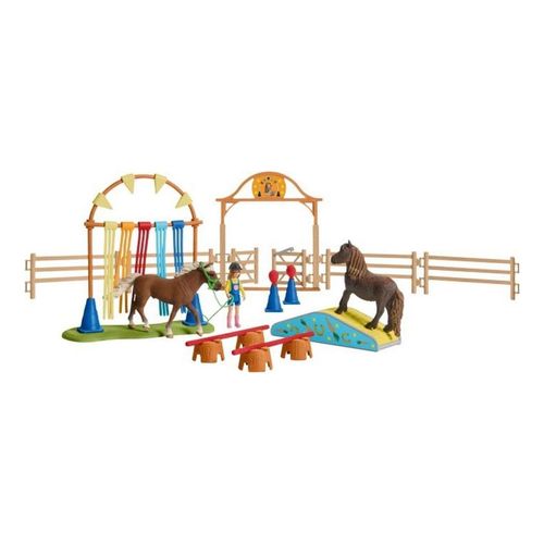 4059433573472 - Farm World 42481 Pony Agility Training Spielfiguren-Set 4059433573472 - Farm World 42481 Pony Agility Training Spielfiguren-Set