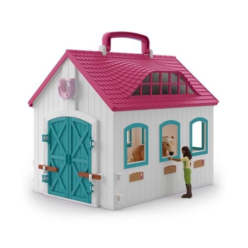 4069111000091 - Horse Club Offenstall Kleines Hufeisen Spielgebäude