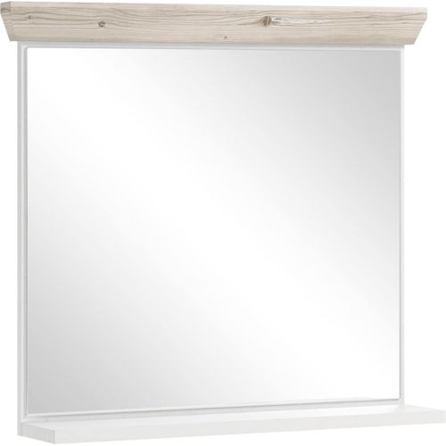 4067602871137 - Badspiegel HOME AFFAIRE Florenz weiß (pinie weiß dekor) B80cm H72cm T15cm FSC-zertifizierter Holzwerkstoff Spiegel Breite 80 cm