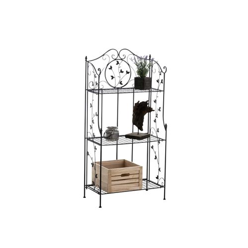 4251152670894 - REUS stabiles Standregal im Landhausstil I Klappbares Eisenregal mit 3 Regalböden I In verschiedenen Farben erhältlich 4251152670894 - REUS stabiles Standregal im Landhausstil I Klappbares Eisenregal mit 3 Regalböden I In verschiedenen Farben erhältlich