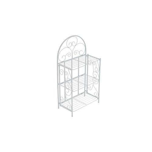 4250420234868 - ROSA stabiles Standregal im Landhausstil I Klappbares Eisenregal mit 3 Regalböden I In verschiedenen Farben erhältlich 4250420234868 - ROSA stabiles Standregal im Landhausstil I Klappbares Eisenregal mit 3 Regalböden I In verschiedenen Farben erhältlich