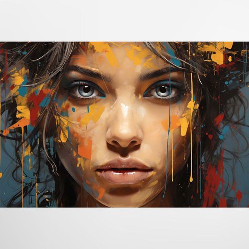 4050743091410 - Leinwandbild GREY EYES 4050743091410 - Leinwandbild GREY EYES