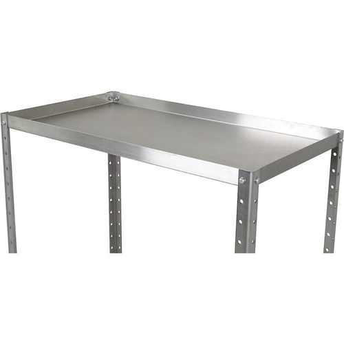 4054666025293 - eurokraft pro Ladefläche CustomLine für Montagehilfswagen Edelstahl LxBxH 900 x 500 x 40 mm