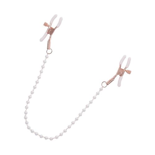0646709099640 - Peaches n CreaMe - Pearl Nipple Clamps 0646709099640 - Peaches n CreaMe - Pearl Nipple Clamps