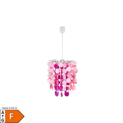 4059157375826 - Etc-shop - Pendelleuchte Hängelampe Spielzimmerleuchte Mädchen pink Fernbedienung rgb led Metall 1x rgb led warmweiß DxH 32x140 cm 4059157375826 - Etc-shop - Pendelleuchte Hängelampe Spielzimmerleuchte Mädchen pink Fernbedienung rgb led Metall 1x rgb led warmweiß DxH 32x140 cm