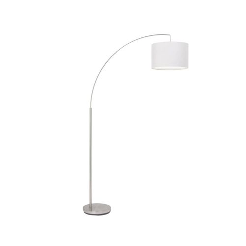 4004353158650 - Lampe Clarie Bogenstandleuchte 18m eisen weiß 1x A60 E27 60W geeignet für Normallampen (nicht enthalten) Mit Fußschalter - weiß - Brilliant 4004353158650 - Lampe Clarie Bogenstandleuchte 18m eisen weiß 1x A60 E27 60W geeignet für Normallampen (nicht enthalten) Mit Fußschalter - weiß - Brilliant