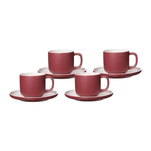 4262418970665 - Kaffeetassen mit Untertassen Jasper 240 ml 4er Set