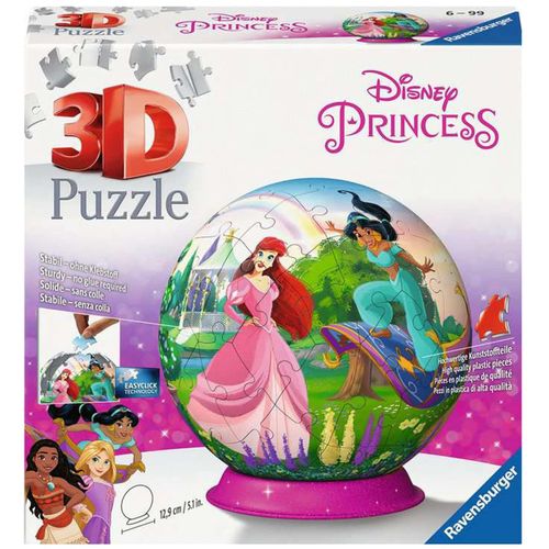 4005556115792 - 3D-Puzzle-Ball DISNEY PRINCESS (72 Teile) 4005556115792 - 3D-Puzzle-Ball DISNEY PRINCESS (72 Teile)