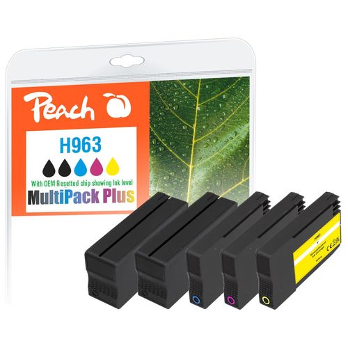 7640460548099 - HP 963 5 Druckerpatronen (2*bk c m y) ersetzt HP No 963 6ZC70AE für zB HP OfficeJet Pro 9010 HP OfficeJet Pro 9020 HP OfficeJet Pro 9014 (wiederaufbereitet) 7640460548099 - HP 963 5 Druckerpatronen (2*bk c m y) ersetzt HP No 963 6ZC70AE für zB HP OfficeJet Pro 9010 HP OfficeJet Pro 9020 HP OfficeJet Pro 9014 (wiederaufbereitet)