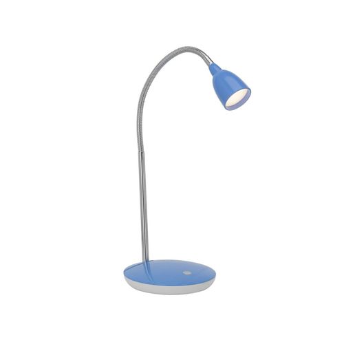 4004353175459 - BRILLIANT Lampe Anthony LED Tischleuchte eisen blau 1x 24W LED integriert (200lm 3000K) Mit Druckschalter an der Basis - lila 4004353175459 - BRILLIANT Lampe Anthony LED Tischleuchte eisen blau 1x 24W LED integriert (200lm 3000K) Mit Druckschalter an der Basis - lila