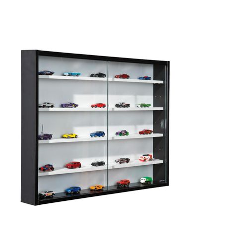 4010340998802 - Hängevitrine Sammlervitrine Wandregal Collecty - versch Muster - Schwarz Weiß 4010340998802 - Hängevitrine Sammlervitrine Wandregal Collecty - versch Muster - Schwarz Weiß