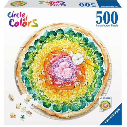 4005556173471 - Puzzle Puzzle Circle of Colors Pizza 4005556173471 - Puzzle Puzzle Circle of Colors Pizza