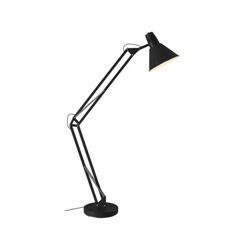 4004353106408 - BRILLIANT Lampe Winston Standleuchte 1flg schwarz | 1x A60 E27 60W geeignet für Normallampen (nicht enthalten) | Mit Fußschalter Kopf schwenkbar 4004353106408 - BRILLIANT Lampe Winston Standleuchte 1flg schwarz | 1x A60 E27 60W geeignet für Normallampen (nicht enthalten) | Mit Fußschalter Kopf schwenkbar