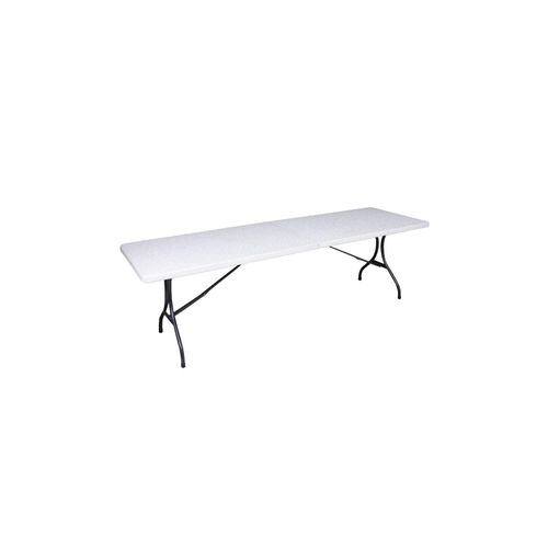 4059865303197 - Gartentisch 244 cm Klapptisch Garten Terrasse Balkon Tisch Esstisch Möbel weiß 4059865303197 - Gartentisch 244 cm Klapptisch Garten Terrasse Balkon Tisch Esstisch Möbel weiß