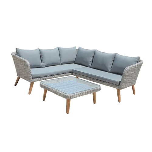 4059865397486 - Garten Lounge Sofa Sitzgruppe Garten Couch Sessel Rattan Optik Gartenmöbel grau 4059865397486 - Garten Lounge Sofa Sitzgruppe Garten Couch Sessel Rattan Optik Gartenmöbel grau