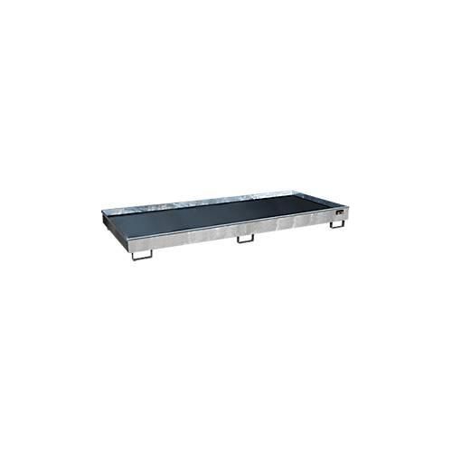 4052462058408 - Regalwanne RW 3300-2 PE mit PE-Einsatz B 3262 x T 1312 x H 267 mm bis 540 l Stahl feuerverzinkt 4052462058408 - Regalwanne RW 3300-2 PE mit PE-Einsatz B 3262 x T 1312 x H 267 mm bis 540 l Stahl feuerverzinkt