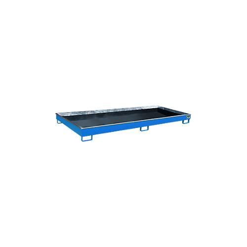 4052462058279 - Regalwanne RW 3300-1 PE mit PE-Einsatz B 3262 x T 1312 x H 195 mm bis 240 l Stahl lackiert lichtblau 4052462058279 - Regalwanne RW 3300-1 PE mit PE-Einsatz B 3262 x T 1312 x H 195 mm bis 240 l Stahl lackiert lichtblau