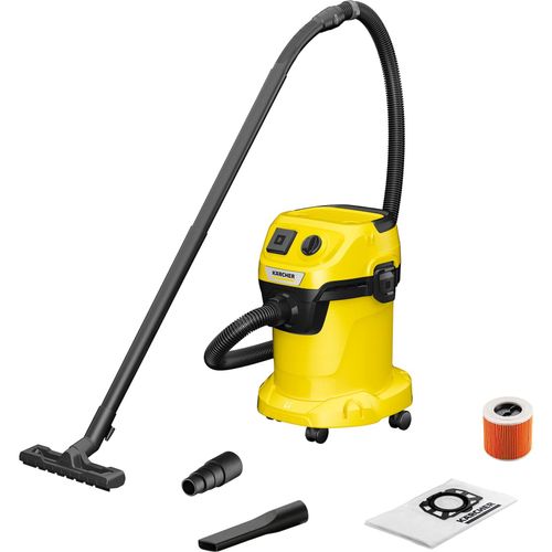 4054278656366 - WD 3 P V-17 4 20 - Staubsauger - Kanister - mit Beutel ohne Beutel - Gelb 4054278656366 - WD 3 P V-17 4 20 - Staubsauger - Kanister - mit Beutel ohne Beutel - Gelb