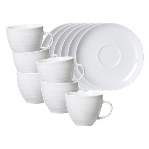 4262487293597 - Kaffeetassen mit Untertassen Suomi 260 ml 6er Set