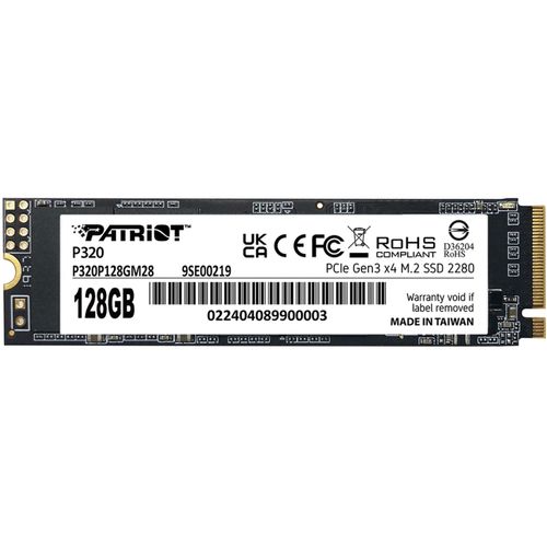 4711378427592 - P320P128GM28 - Patriot P320 SSD 128 GB M2 2280 4711378427592 - P320P128GM28 - Patriot P320 SSD 128 GB M2 2280