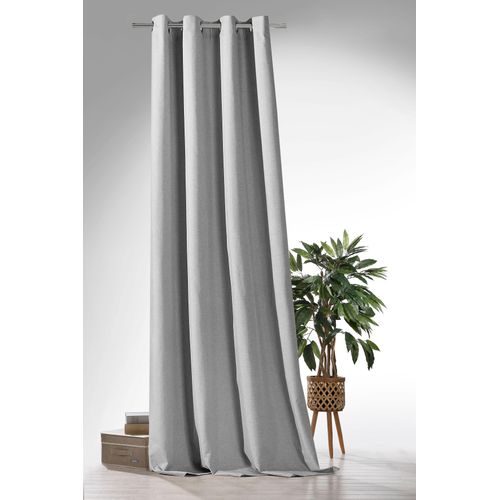 4005385838176 - Verdunkelungsvorhang WECKBRODT Blackout Gr 1 grau B135cm H245cm Polyester Gardinen Thermo blickdicht Kälte- Wärmeisolierend Schalldämmend Store 4005385838176 - Verdunkelungsvorhang WECKBRODT Blackout Gr 1 grau B135cm H245cm Polyester Gardinen Thermo blickdicht Kälte- Wärmeisolierend Schalldämmend Store