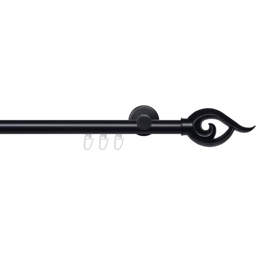 4016318376795 - Gardinenstange Innenlaufgarnitur 20 mm Blues Bessie Gardinenstangen Gr L 120 cm Ø 2 mm 1 St 1 läufig schwarz Gardinenstange Gardinenstangen Wandmontage Komplett 4016318376795 - Gardinenstange Innenlaufgarnitur 20 mm Blues Bessie Gardinenstangen Gr L 120 cm Ø 2 mm 1 St 1 läufig schwarz Gardinenstange Gardinenstangen Wandmontage Komplett