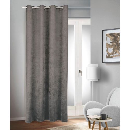 4005241848233 - Vorhang Stromboli Gr 1 grau (dunkelgrau) B135cm H245cm Polyester Gardinen Fertigschal 4005241848233 - Vorhang Stromboli Gr 1 grau (dunkelgrau) B135cm H245cm Polyester Gardinen Fertigschal