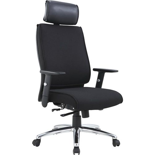 4061753291400 - Bürostuhl Amer höhenverstellbare Armlehnen Stoff Kunstleder schwarz 4061753291400 - Bürostuhl Amer höhenverstellbare Armlehnen Stoff Kunstleder schwarz