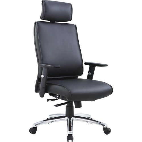 4061753291394 - Bürostuhl Amer höhenverstellbare Armlehnen Leder schwarz 4061753291394 - Bürostuhl Amer höhenverstellbare Armlehnen Leder schwarz