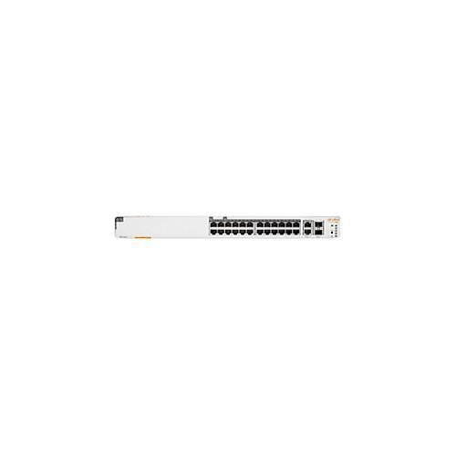 0190017521589 - HPE Networking Instant On 1960 24G 20p Class4 4p Class6 PoE 2XGT 2SFP+ 370W Switch - Switch - L3 Lite - managed - 24 x 10 100 1000 + 2 x 10 Gigabit SFP+ + 2 x 100 1000 10GBase-T - an Rack montierbar