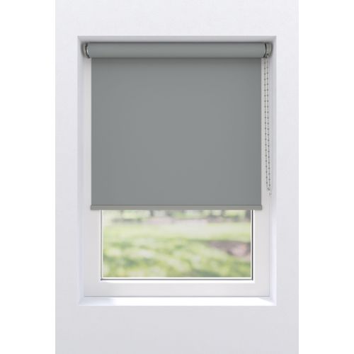 4250662106510 - Verdunklungsrollo MY HOME Lea grau (hellgrau hellgrau weiß) B90cm H190cm Polyester Rollos 4250662106510 - Verdunklungsrollo MY HOME Lea grau (hellgrau hellgrau weiß) B90cm H190cm Polyester Rollos