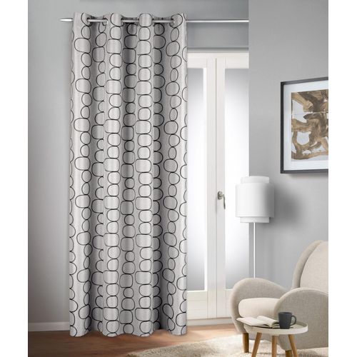 4005241864424 - Vorhang Salma Gr 1 grau B135cm H245cm Polyester Gardinen Fertigschal 4005241864424 - Vorhang Salma Gr 1 grau B135cm H245cm Polyester Gardinen Fertigschal