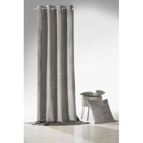 4005385829631 - Vorhang WECKBRODT Valentin Gardinen Gr 245 cm Ösen 135 cm grau (betonoptik) Ösen Gardine Ösenschal Gardine blickdicht Samt-Optik Velour Unifarben 4005385829631 - Vorhang WECKBRODT Valentin Gardinen Gr 245 cm Ösen 135 cm grau (betonoptik) Ösen Gardine Ösenschal Gardine blickdicht Samt-Optik Velour Unifarben