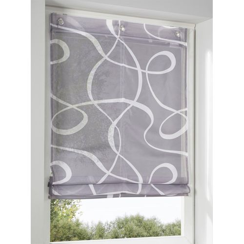 6943755976623 - Raffrollo HEINE HOME Gr 3 grau (grau weiß) B80cm H140cm Raffrollos 6943755976623 - Raffrollo HEINE HOME Gr 3 grau (grau weiß) B80cm H140cm Raffrollos