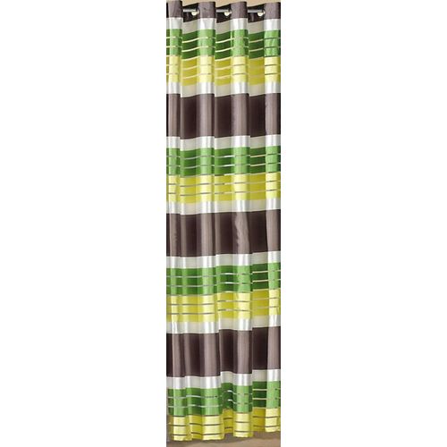 4005385826593 - Vorhang WECKBRODT Lotta Gr 1 bunt (grün gelb stone) B140cm H245cm Polyester Gardinen blickdicht mit transparenten Organza-Streifenglänzend Gardine Store 4005385826593 - Vorhang WECKBRODT Lotta Gr 1 bunt (grün gelb stone) B140cm H245cm Polyester Gardinen blickdicht mit transparenten Organza-Streifenglänzend Gardine Store