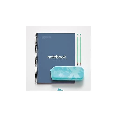 8422593460467 - Notizbuch Miquelrius Emotions 1 A4 80 Blatt kariert und blickdicht gelocht Spiralbindung Hardcover blau